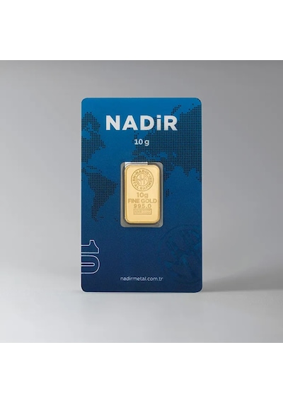 Nadir Gold 10 Gram 24 Ayar Külçe Altın Emmagold