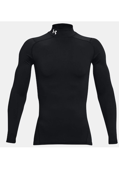 Under Armour Ua Cg Armour Comp Mock Erkek Uzun Kollu T-shirt 1366072-001 Siyah