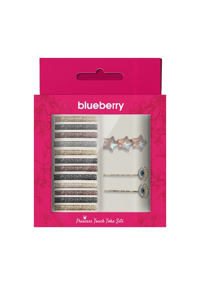 Blueberry Kadın Toka Seti 2 Adet