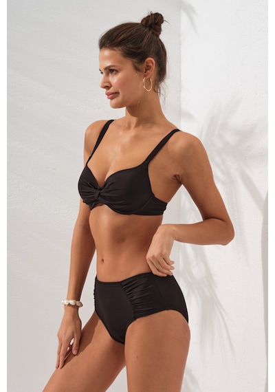 Pierre Cardin Gınger Balenli Kaplı Bikini Takım Siyah231235 231235 Sıyah Siyah