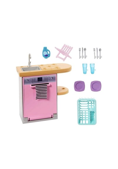 Barbie'nin Ev Dekorasyonu Mutfak HJV32 HJV34