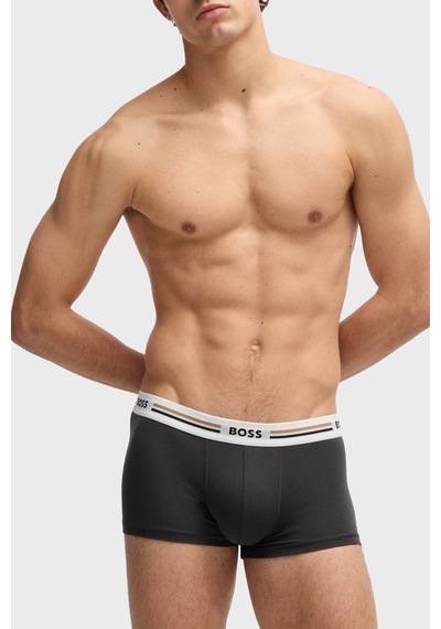 Boss Erkek Boxer 50492200 961 Siyah-haki-antrasit Siyah-haki-antrasit