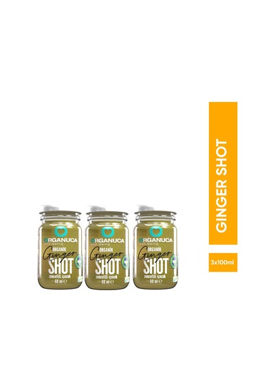 Organik Zencefil Shot 3'lü Paket 60 G