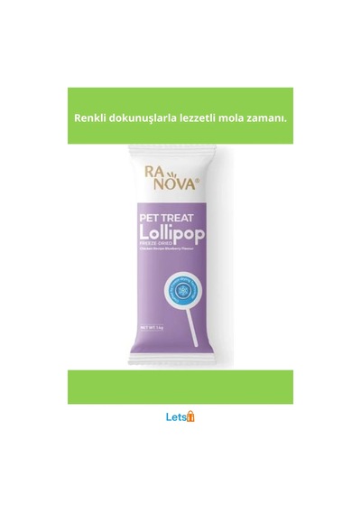 Renkli Lezzetli Kedi Lolipopu Ödül 15 Adet