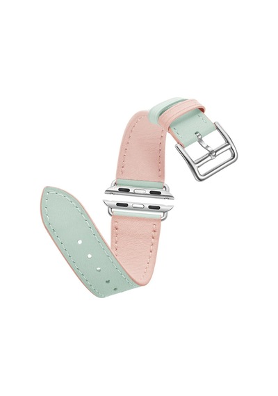 Ally Apple Uyumlu  Watch 7 45 MM 6-5-4 44 MM Hakiki Deri Kayış Kordon 3-2-