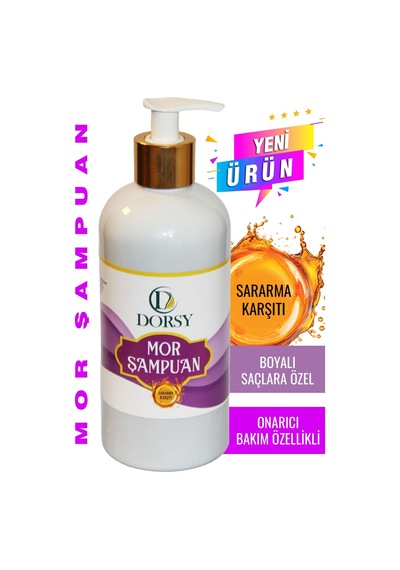 Dorsy Mor Şampuan 500 ML