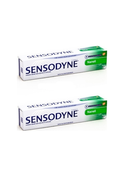 Sensodyne Naneli Diş Macunu 100 ML x 2 Sensodyne Naneli Diş Macunu 100 ML x 2