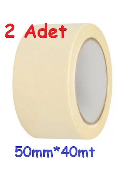 Maskeleme Bandı 50mm X 40 Mt 2 Adet