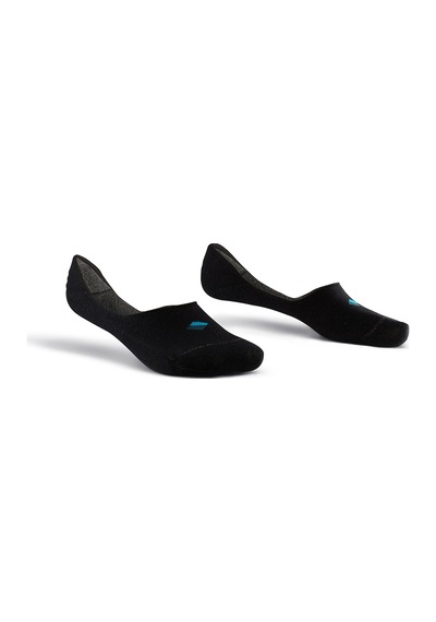 1senartbeauty Gümüş Terapi Babet Çorap / Kaydırmaz Unisex Siyah