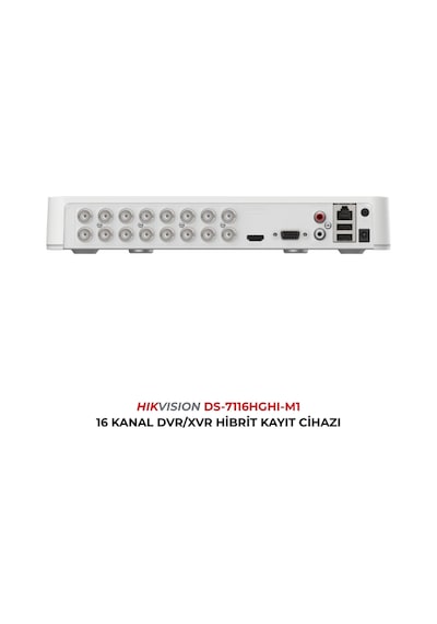Ds-7116hghı-m1 16 Kanal 1080p Lite Dvr İnsan Araç Algılama