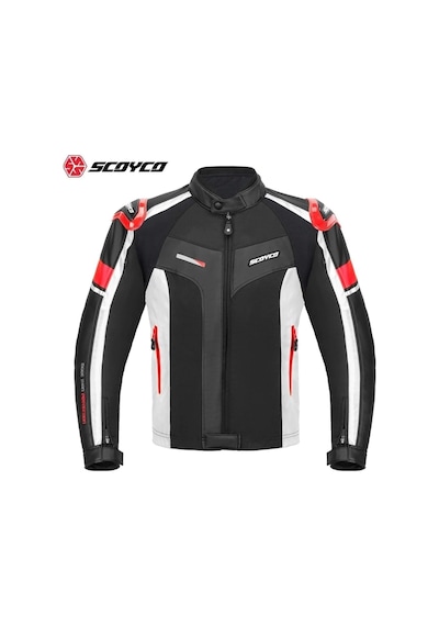 Scoyco Jk152- 4 Mevsim Mont Kırmızı/siyah