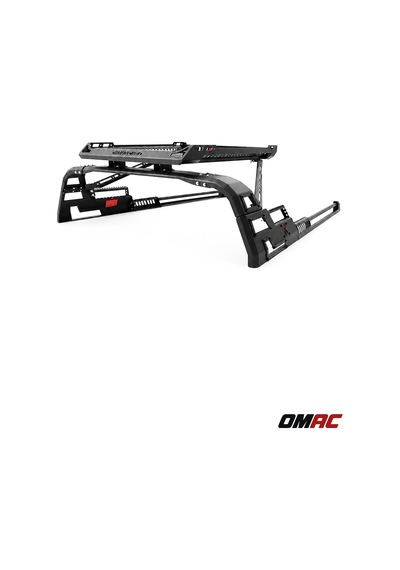 Ford Ranger 2011-2022 Uyumlu Araca Özel Sepetli Rollbar