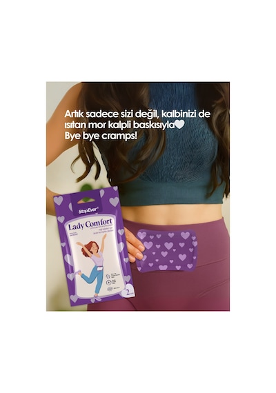 Lady Comfort Regl Ağrılarına Karş Isıtıcı Ped 2 Li Paket 2 X 2