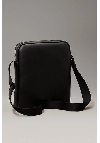 Calvin Klein Erkek Monogram Monologo Reporter Çanta - Siyah Black