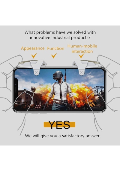 Mobil Oyun Kumandası, Mobil Oyun Tetikleyici Battle Royale Hassas Çekim Ve Hedef, Cep Telefonu Oyun Joystick Android İ Diğer