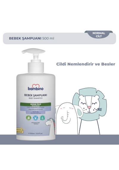 Bambino Bebek Şampuanı 500 Ml