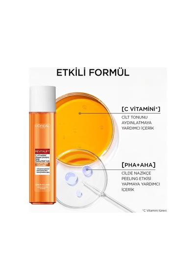 Lexroo Revitalift C Vitamini Gözenek Görünümü Karşıtı Peeling Etkili Tonik