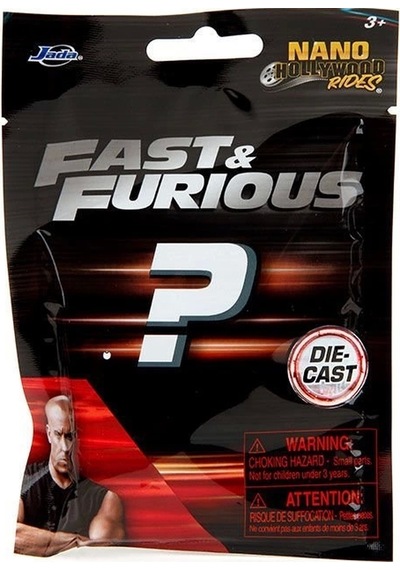 253201008 Fast Furious Blind Nano Figür Sürpriz Paket Standart