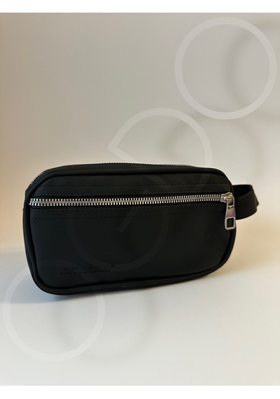 Ogdo - Erkek Siyah Deri Portföy Clutch Ve Günlük El Çantası 1 Siyah