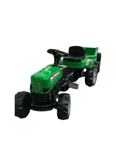 Pilsan Power Pedallı Big Trolley Traktör 07-320 Beyaz