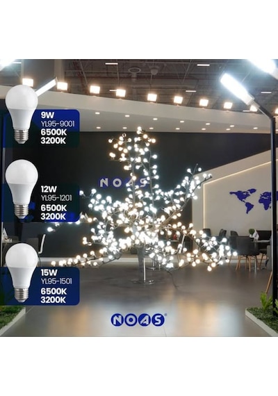 Noas 9w Led Ampul 810lm-6500k Beyaz