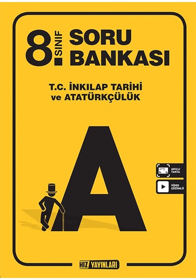 Hız Yayınları 8. Sınıf T.C. Inkılap Tarihi Soru Bankası 2022