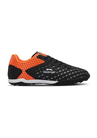 Slazenger CYCLE I Erkek Halı Saha Siyah / Turuncu Futbol Ayakkabısı