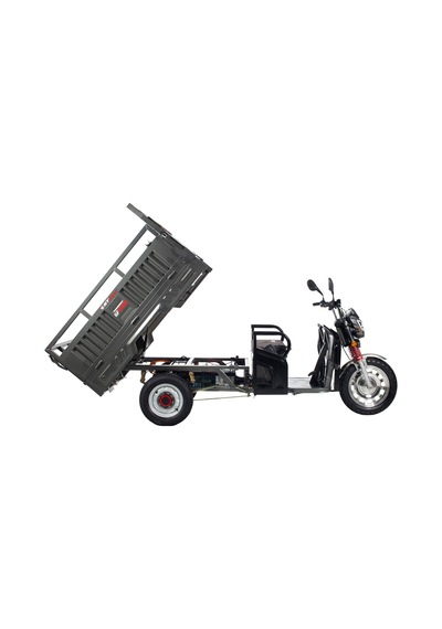 Stmax Gf5000 3 Tekerli Kasalı Elektrikli Moped - Gri