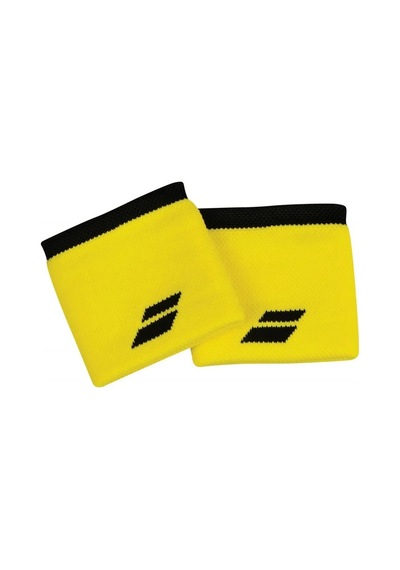 Babolat Logo Sarı Siyah Tenis Bileklik 5us18261-7001
