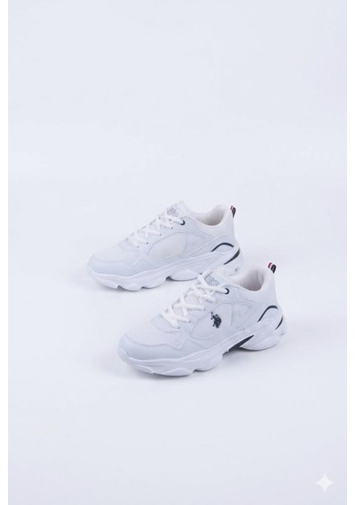 U.s. Polo Assn. Bob Wmn 6fx Rahat Sneaker Kadın Ayakkabı Beyaz