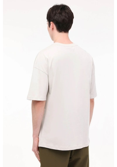 Lumberjack Erkek T-shirt Krem 101567850 Ml Satyr 11ut1010 4fx 24ys94001320 S94000110 Krem