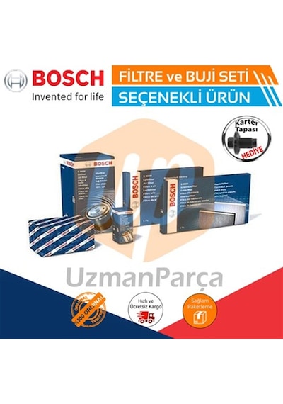 Ford Focus 3 1.0 Ecoboost Gdti Benzinli Bosch  Filtre Bakım Seti 2