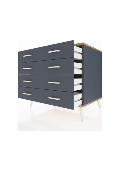 Kronos Şifonyer 8 Çekmeceli 88x59x80 Antrasit-çam/antrasit Çam/antrasit Kronos Şifonyer 8 Çekmeceli 88x59x80 Antrasit-çam/antrasit Çam/antrasit