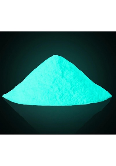 Capital 50g Mavi Renk Fosfor Tozu Glow In Dark Karanlıkta Parlayan Boya Çok Renkli