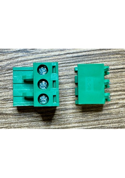 Vidalı Klemen 90 Derece 3 Pin 5.08mm 3 Adet Set