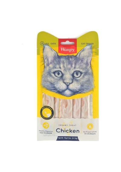 Tavuklu Sıvı Kedi Ödül Maması 5x14 Gr