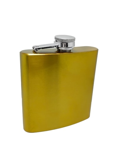 Çelik Sarı 6 Oz 180 Ml İçki Matarası Py49sr