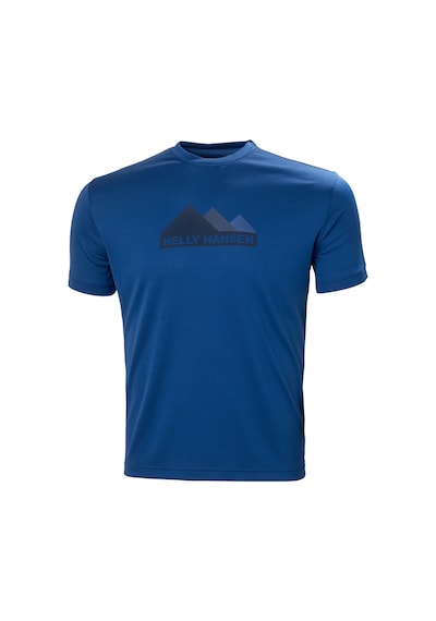 Helly Hansen Hh Tech Graphıc Erkek T-Shirt Deep Fjord 001