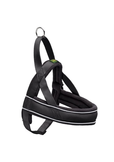 Hunter Racing Norveç Tipi Köpek Göğüs Tasması 52-62 Cm Gri/siyah Gri-siyah
