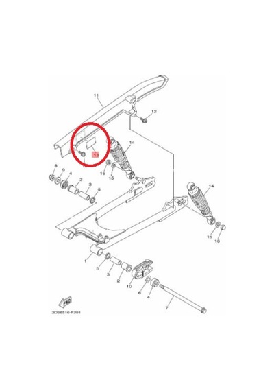 Yamaha Ybr 125 Lastik Basınç Etiketi 3D9-F1668-00