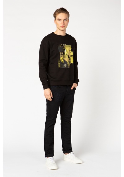 Vigoss Erkek Sweatshırt 62141-30034 - Siyah