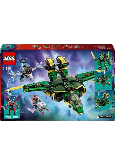 LEGO® NINJAGO® Lloyd’un Jet Robotu 71845 - 9 Yaş ve Üzeri Çocuklar için 5 Minifigür ve Ejderha İçeren Yaratıcı Oyuncak Yapım Seti (1112P)