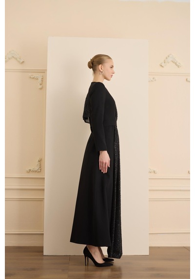 Senna Hazel Dress Siyah Siyah