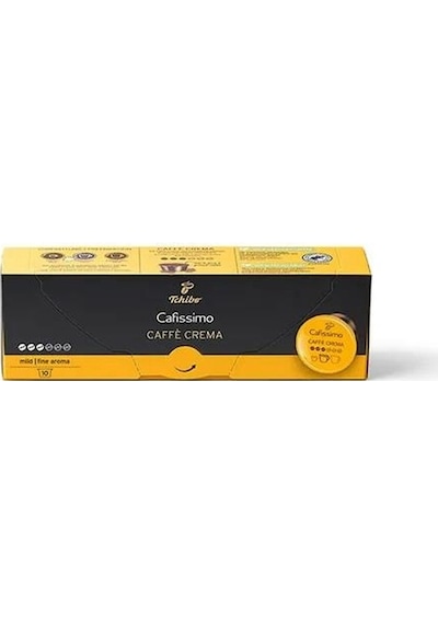 Tchibo Cafissimo Caffe Crema Fine Aroma Kapsül Kahve 2 x 10'lu