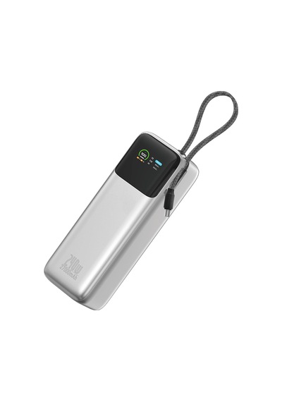 Wiwu Pm-201 Power Mega Serisi Type-c Çıkışlı Taşınabilir Powerbank Pd 240w 27000mah Gümüş