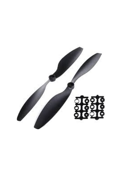 Sineparelektronik-1 Çift 1045 (10'' 10X4.5) Pervane Seti (Siyah)