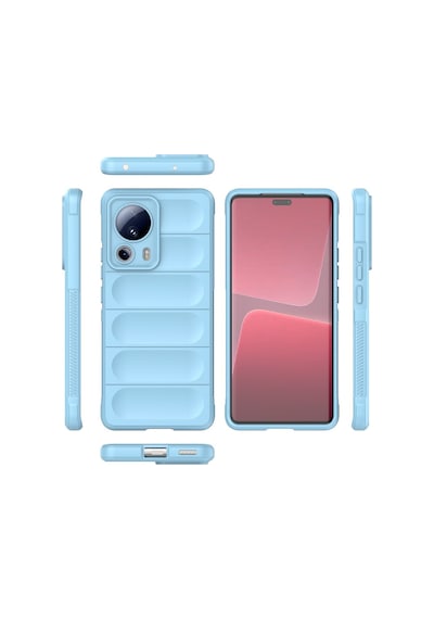 Xiaomi 13 Lite Kılıf Optimum Lens Çerçeveli Silikon Kapak