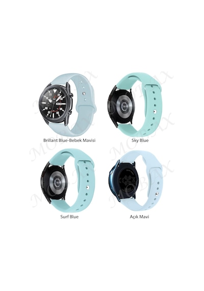 Huawei Watch Gt Gt2 Gt2E Gt2 Pro Gt3 46Mm Kordon Silikon Spor Kor