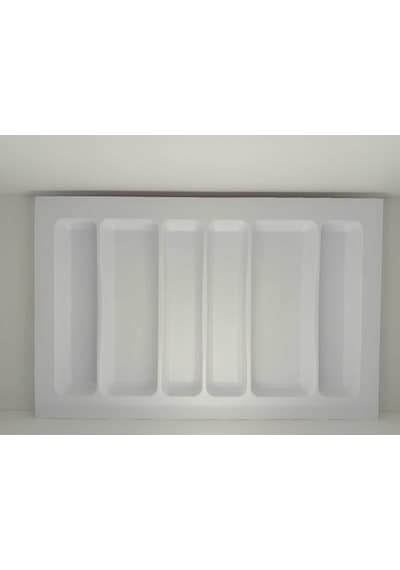 75x49 Cm. Beyaz Kaşıklık Ve Kepçelik 2'li Set 69x41 Cm'e Kadar Kesilebilir - 75x49byz-set Beyaz