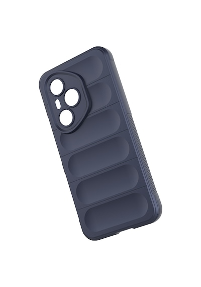 Honor 400 Pro Kılıf Esnek Tpu Oyuklu Arka Yüzey Tasarımlı Silikon Kapak Etnik Lacivert